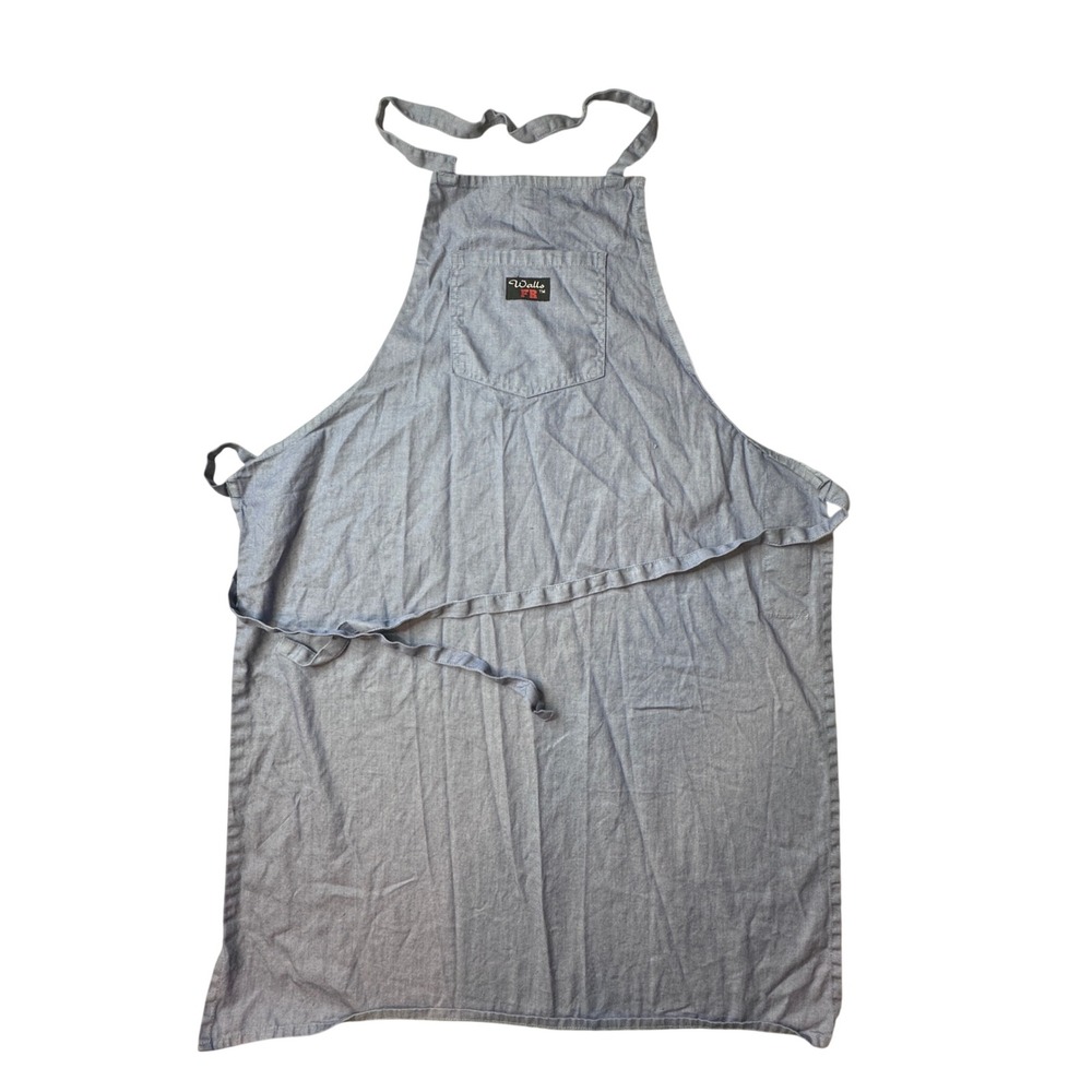 Walls Apron Mens OS Blue FR Flame Resistant HRC2 ATPV 8.3 FF09-339 Workwear